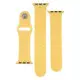 Ремешок Apple Watch 42мм Силикон 2ед. Желтый/Canary Yellow