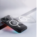 Чехол накладка Rock Crystal MagSafe iPhone 15 Прозрачная