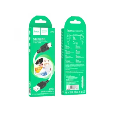 Кабель дата Hoco X90 Micro 1м Белый Кабель дата Hoco X90 Micro 1м Белый