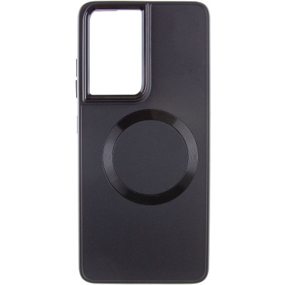 Чехол накладка Bonbon Metal MagSafe Samsung S928 (S24 Ultra) Черная