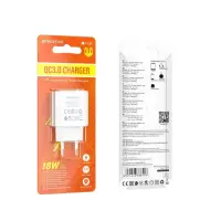 Сетевое зарядное устройство BA72A 18W QC3.0 White, Белый Сетевое зарядное устройство BA72A 18W QC3.0 White, Белый