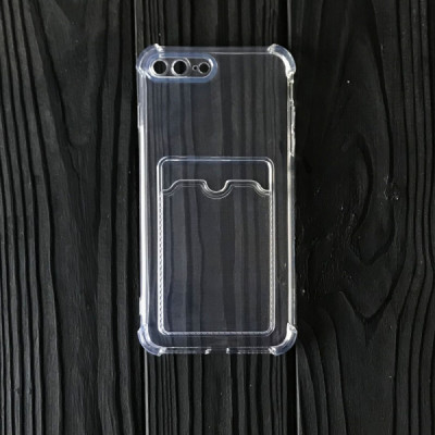 Чохол накладка Card Case iPhone 7+ Прозора
