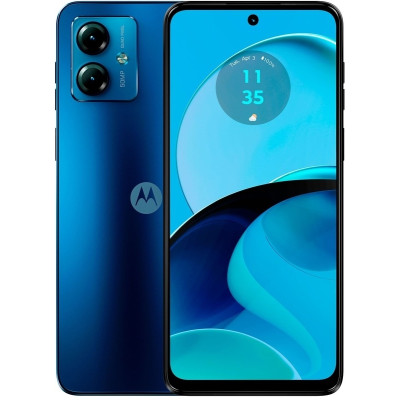Смартфон Motorola G14 8/256 Sky Blue, блакитний
