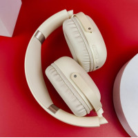 Беспроводные наушники XO BE42 Beige, бежевый Беспроводные наушники XO BE42 Beige, бежевый