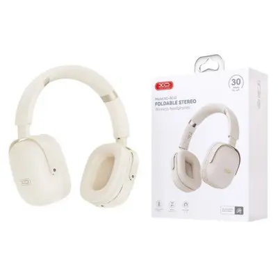 Беспроводные наушники XO BE42 Beige, бежевый Беспроводные наушники XO BE42 Beige, бежевый