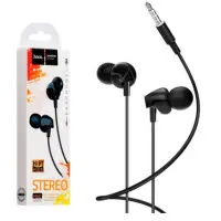 Провідні вакуумні навушники-гарнітура Hoco M60 Perfect Sound Black, чорний Провідні вакуумні навушники-гарнітура Hoco M60 Perfect Sound Black, чорний