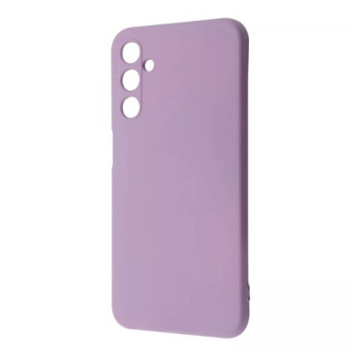 Чехол накладка SMTT Samsung A245 (A24) Сиреневый (Black currant)