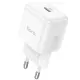 Мережевий зарядний пристрій Hoco N32 PD (30W) White, Білий