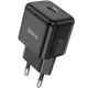 Мережевий зарядний пристрій Hoco N32 PD (30W) Black, Чорний