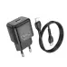 Мережевий зарядний пристрій  Hoco N32 1PD 30W + Кабель Type-C to Lightning Black, Чорний