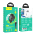 Мережевий зарядний пристрій  Hoco N32 1PD 30W + Кабель Type-C to Lightning Black, Чорний