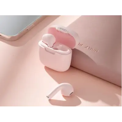 Беспроводные наушники XO X23 Pink, Розовые