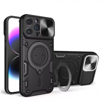 Чехол накладка Protective Stand iPhone 11 Черная Чехол накладка Protective Stand iPhone 11 Черная
