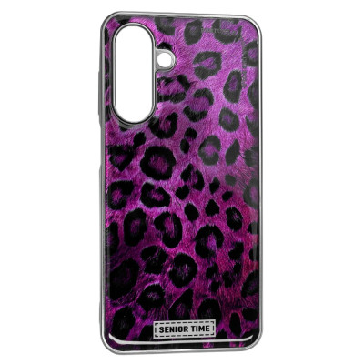 Чехол Накладка Leopard Samsung A266 (A26 5G) Фиолетовая