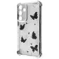 Чохол Накладка WAVE Winkie Samsung  A165 (A16 4G/5G)  Срібна/Метелик