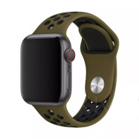 Ремінець Apple Watch 38мм Nike Хакі/Чорний Ремінець Apple Watch 38мм Nike Хакі/Чорний