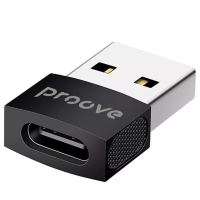 Переходник адаптер OTG Proove Extension Type-C to USB 3.1 Черный Переходник адаптер OTG Proove Extension Type-C to USB 3.1 Черный