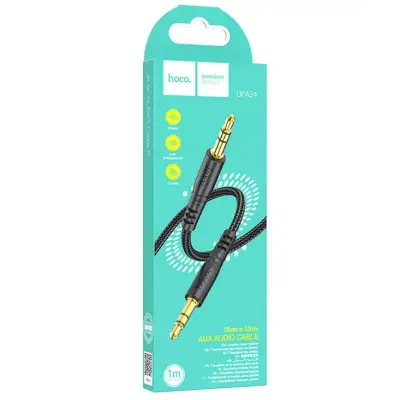 Кабель AUX Hoco UPA24 1м Черный