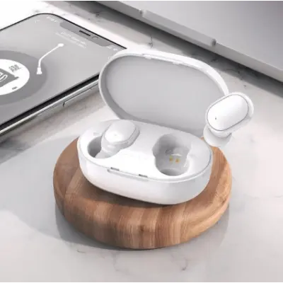 Безпровідні навушники Bluetooth Hoco DES11 TWS White, білий Безпровідні навушники Bluetooth Hoco DES11 TWS White, білий