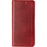 Чохол-книжка Gelius Leather New Xiaomi Redmi Note 10/Note 10s Червона
