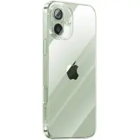 Чехол накладка Baseus Simple iPhone 16 Plus Прозрачная
