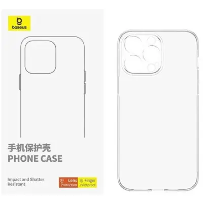 Чехол накладка Baseus Simple iPhone 16 Pro Прозрачная