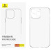 Чехол накладка Baseus Simple iPhone 16 Pro Max Прозрачная