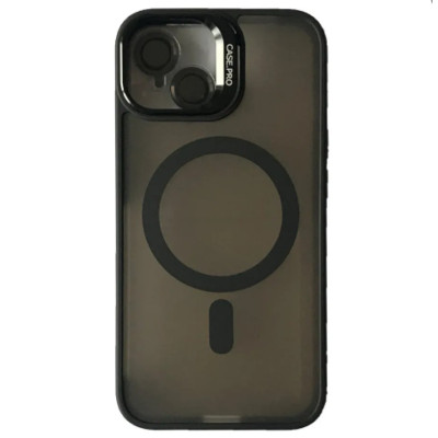 Чохол накладка Matte Fortable Camera Lens iPhone 16 Plus Чорна