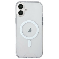 Чохол накладка Space MagSafe iPhone 16 Plus Прозора