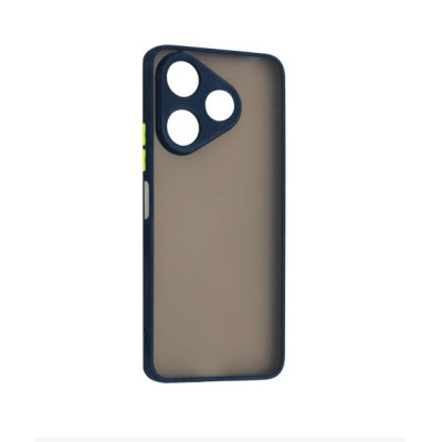 Чехол накладка Gingle Matte Xiaomi Redmi 13 Синяя