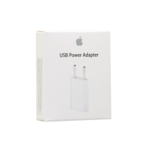 Мережевий зарядний пристрій Apple Power Adapter 1A (MD813) White, Білий