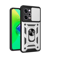 Чохол накладка Serge Ring Camshield Xiaomi Redmi Note 12 Срібна