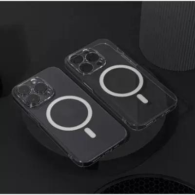 Чехол накладка Proove Crystal MagSafe iPhone 14 Pro Max Прозрачная