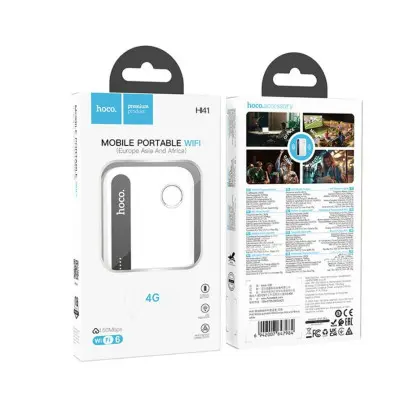 4G LTE Wi-Fi Модем Hoco HI41 Белый 4G LTE Wi-Fi Модем Hoco HI41 Белый