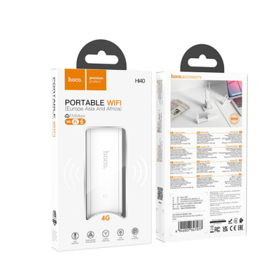4G LTE Wi-Fi Модем Hoco HI40 Білий