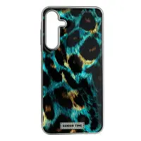Чехол Накладка Leopard Samsung A256 (A25 5G) Зеленая