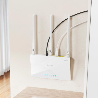 Бездротовий маршрутизатор (роутер) Wi-Fi Hoco HI30