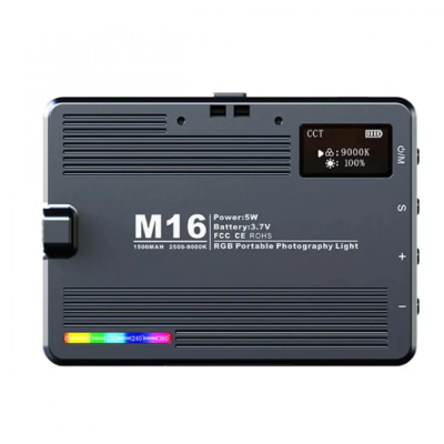 Відеосвітло M16 RGB
