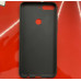 Панель-Чехол накладка Honor Umatt Silicone Huawei Y7 2018/Y7 Prime 2018 Черная, Силиконовая