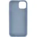 Чехол накладка Bonbon Metal iPhone 11 Голубая / Mist Blue