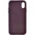 Чехол накладка Bonbon Metal iPhone XR Бордовая / Plum