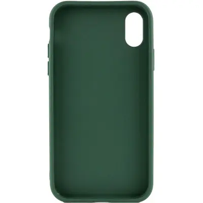 Чехол накладка Bonbon Metal iPhone XR Зеленая / Army Green
