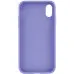 Чехол накладка Bonbon Metal iPhone XR Сиреневая / Dasheen