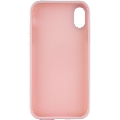 Чехол накладка Bonbon Metal iPhone XR Розовая / Light Pink