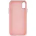 Чехол накладка Bonbon Metal iPhone XR Розовая / Light Pink