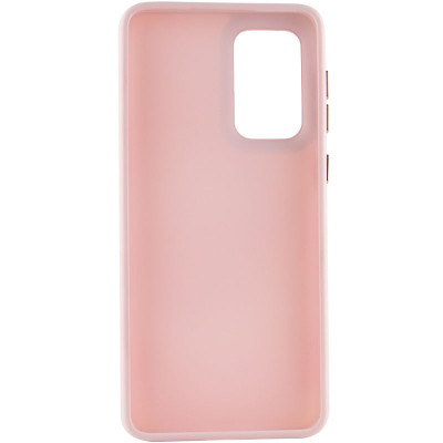 Чехол накладка Bonbon Metal Samsung A536 (A53 5G) Розовая / Light Pink