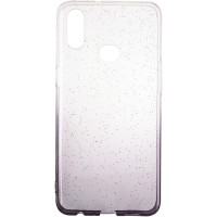 Чохол накладка Glossy Shine Samsung A107 (A10s 2019) Чорна/Біла Чохол накладка Glossy Shine Samsung A107 (A10s 2019) Чорна/Біла