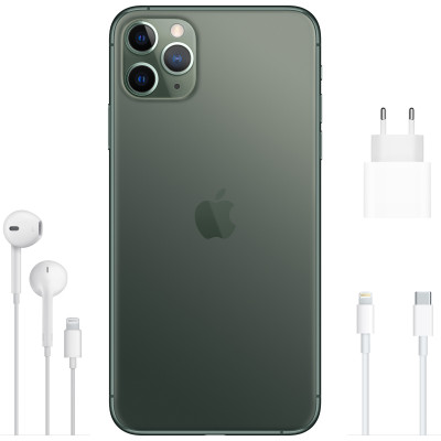 Смартфон Apple iPhone 11 Pro Max 256Gb Midnight Green, Північний зелений (Б/В) (Ідеальний стан)