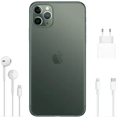 Смартфон Apple iPhone 11 Pro Max 256Gb Midnight Green, Полуночный зеленый (Б/У) (Идеальное состояние) Смартфон Apple iPhone 11 Pro Max 256Gb Midnight Green, Полуночный зеленый (Б/У) (Идеальное состояние)