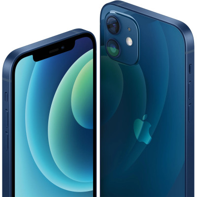 Смартфон Apple iPhone 12 64Gb Blue, Синий (Б/У) (Идеальное состояние)